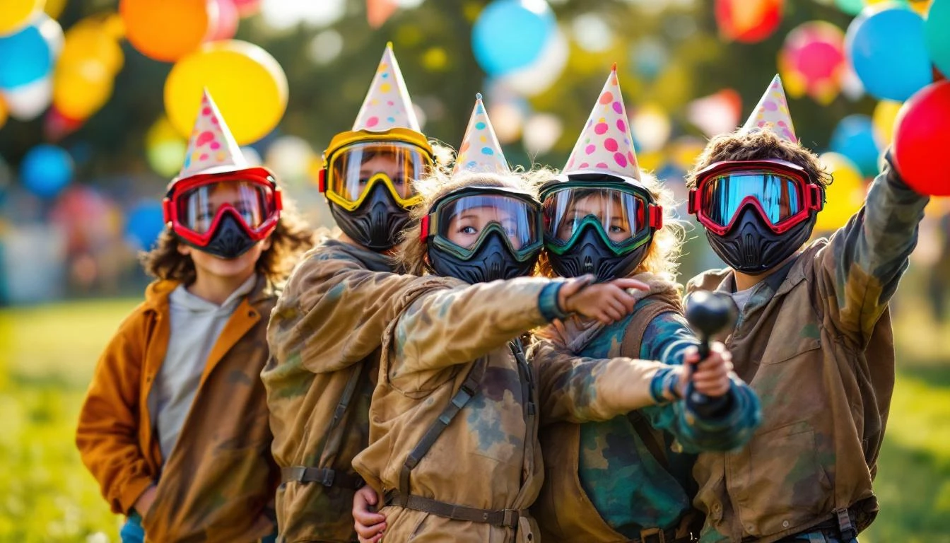 Paintball enfant à Bruxelles